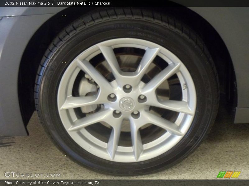 Dark Slate Metallic / Charcoal 2009 Nissan Maxima 3.5 S