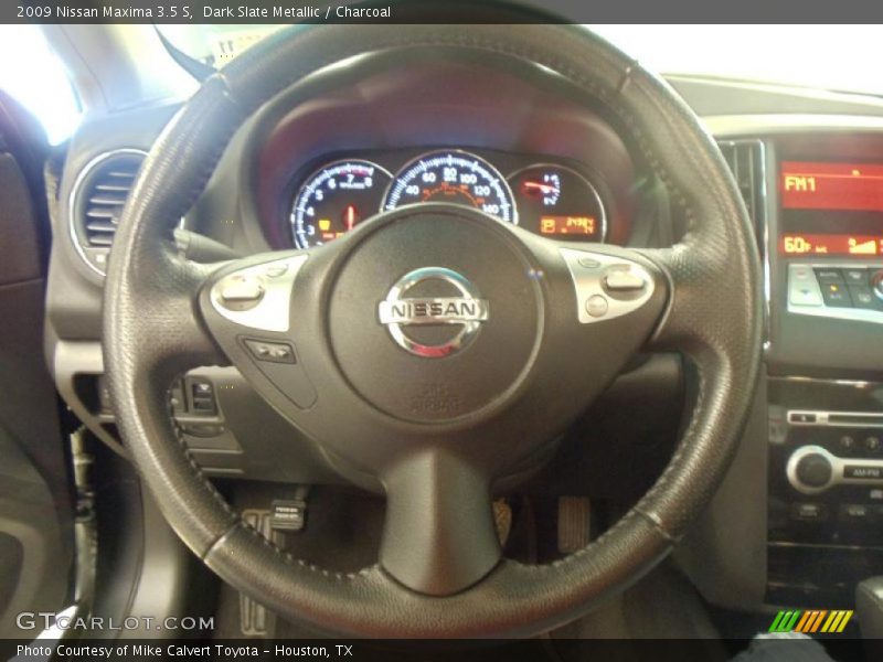Dark Slate Metallic / Charcoal 2009 Nissan Maxima 3.5 S
