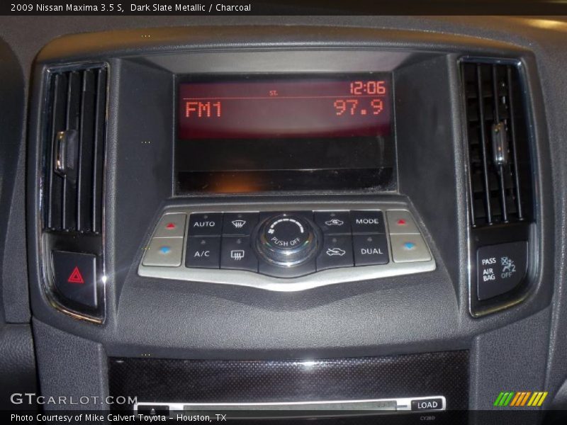 Dark Slate Metallic / Charcoal 2009 Nissan Maxima 3.5 S