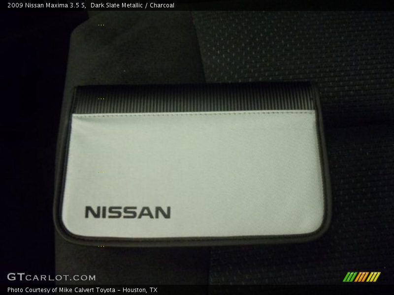 Dark Slate Metallic / Charcoal 2009 Nissan Maxima 3.5 S