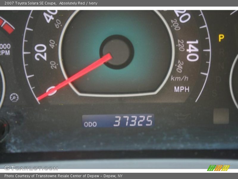 Absolutely Red / Ivory 2007 Toyota Solara SE Coupe