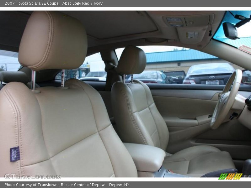 Absolutely Red / Ivory 2007 Toyota Solara SE Coupe