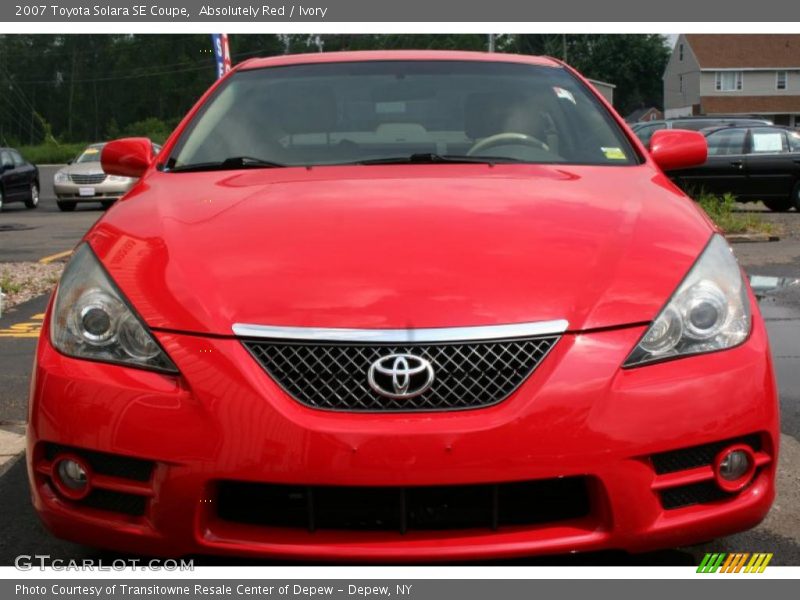 Absolutely Red / Ivory 2007 Toyota Solara SE Coupe