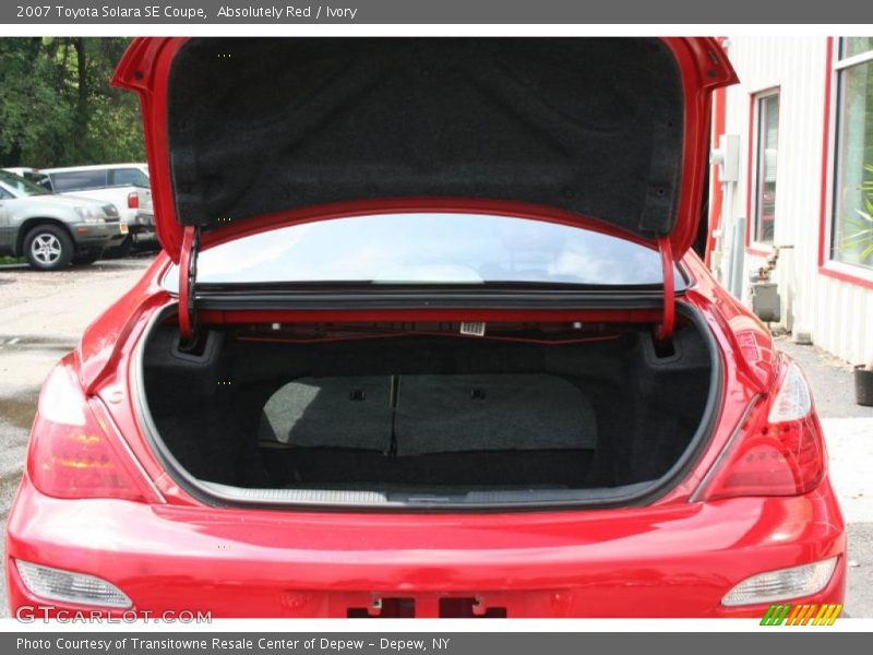 Absolutely Red / Ivory 2007 Toyota Solara SE Coupe