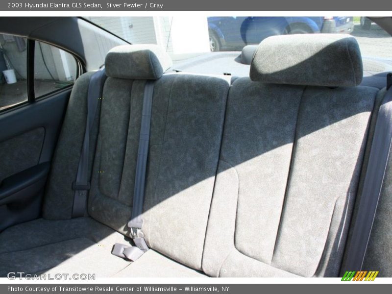 Silver Pewter / Gray 2003 Hyundai Elantra GLS Sedan