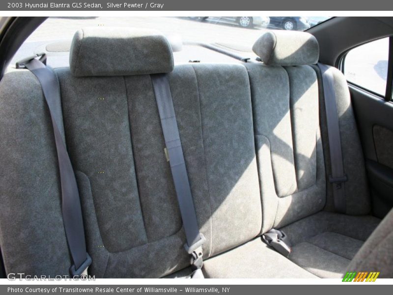 Silver Pewter / Gray 2003 Hyundai Elantra GLS Sedan