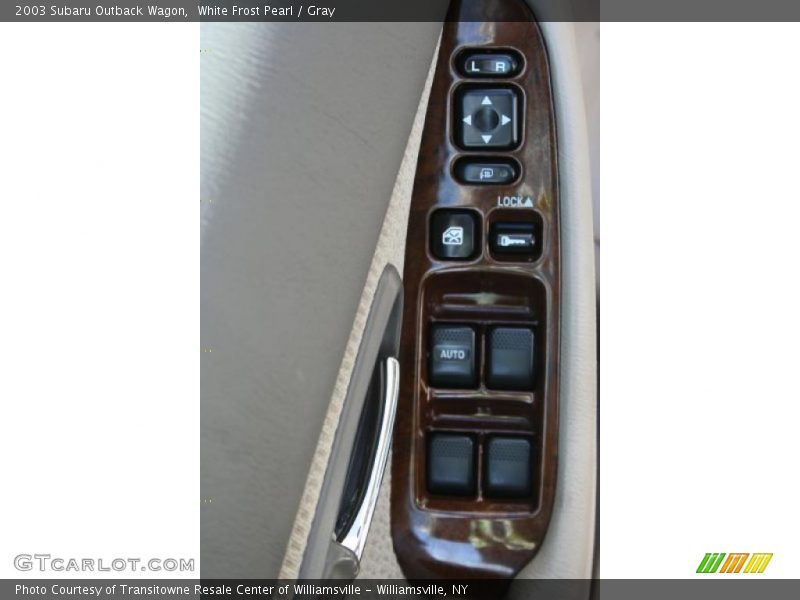 White Frost Pearl / Gray 2003 Subaru Outback Wagon