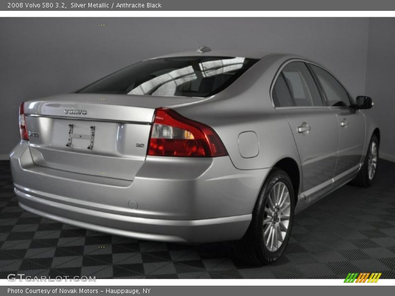 Silver Metallic / Anthracite Black 2008 Volvo S80 3.2