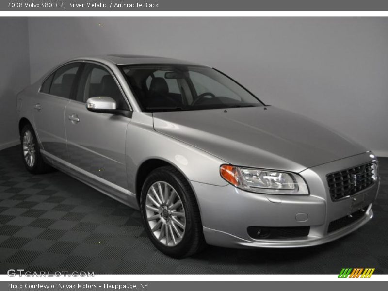 Silver Metallic / Anthracite Black 2008 Volvo S80 3.2