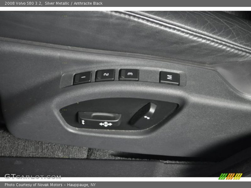 Silver Metallic / Anthracite Black 2008 Volvo S80 3.2