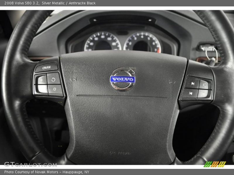 Silver Metallic / Anthracite Black 2008 Volvo S80 3.2