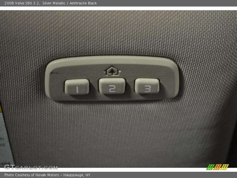 Silver Metallic / Anthracite Black 2008 Volvo S80 3.2