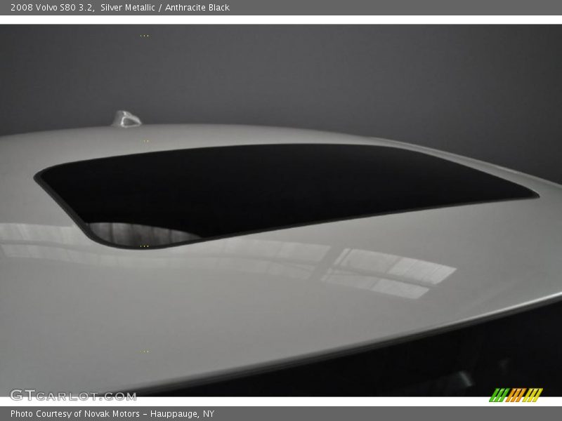 Silver Metallic / Anthracite Black 2008 Volvo S80 3.2