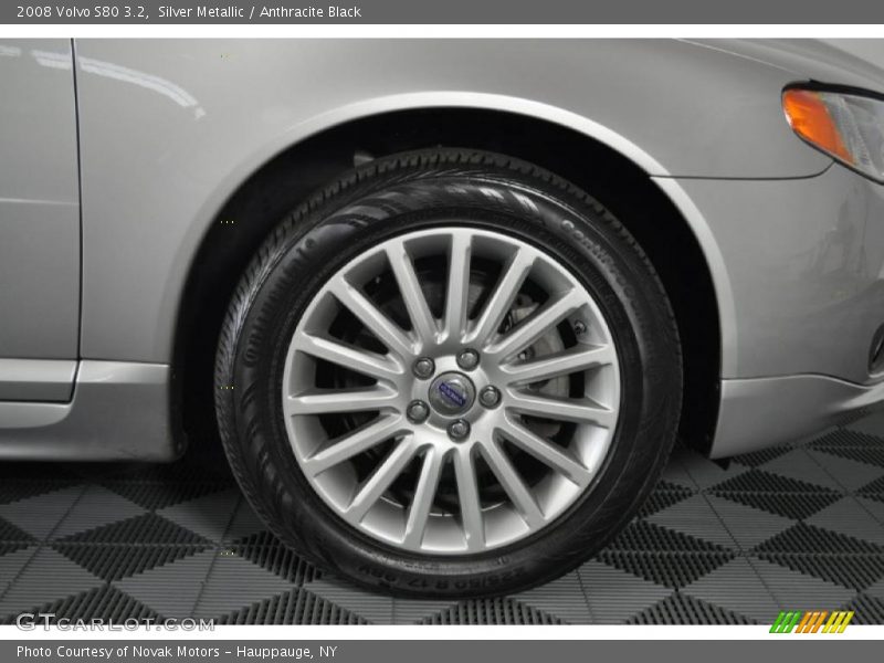 Silver Metallic / Anthracite Black 2008 Volvo S80 3.2