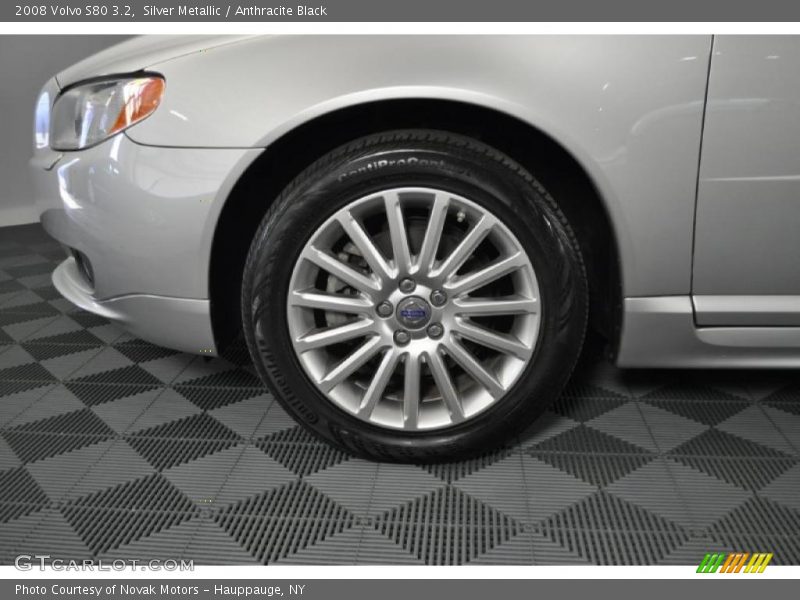 Silver Metallic / Anthracite Black 2008 Volvo S80 3.2