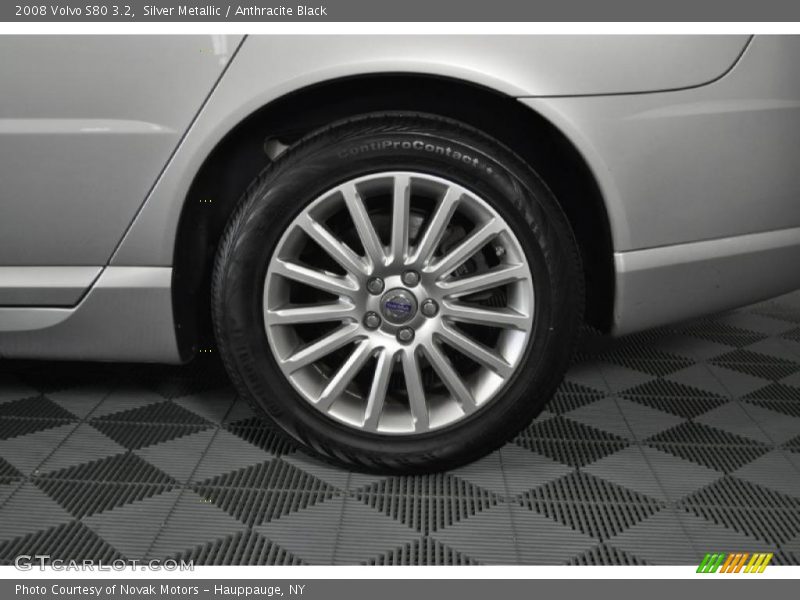 Silver Metallic / Anthracite Black 2008 Volvo S80 3.2