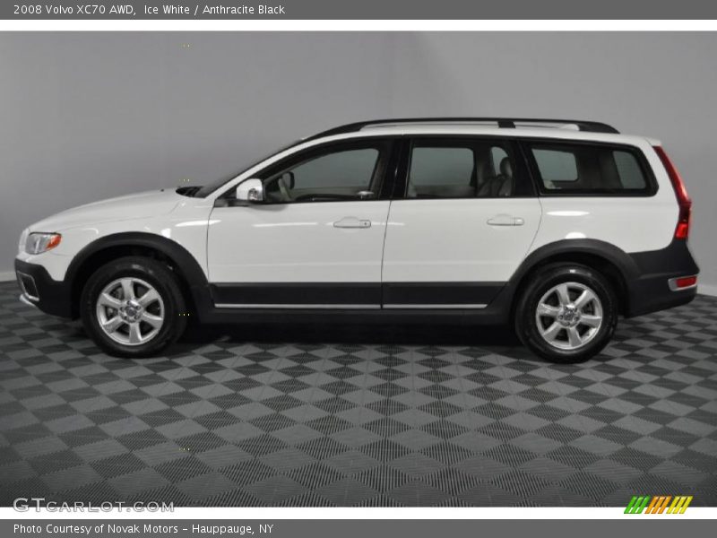 Ice White / Anthracite Black 2008 Volvo XC70 AWD
