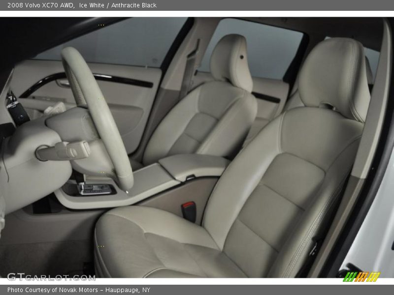 Ice White / Anthracite Black 2008 Volvo XC70 AWD