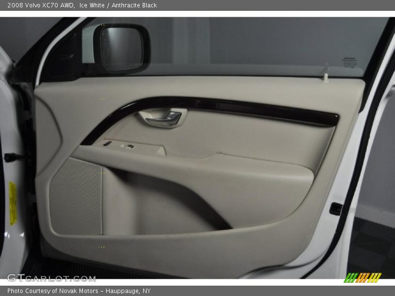 Ice White / Anthracite Black 2008 Volvo XC70 AWD