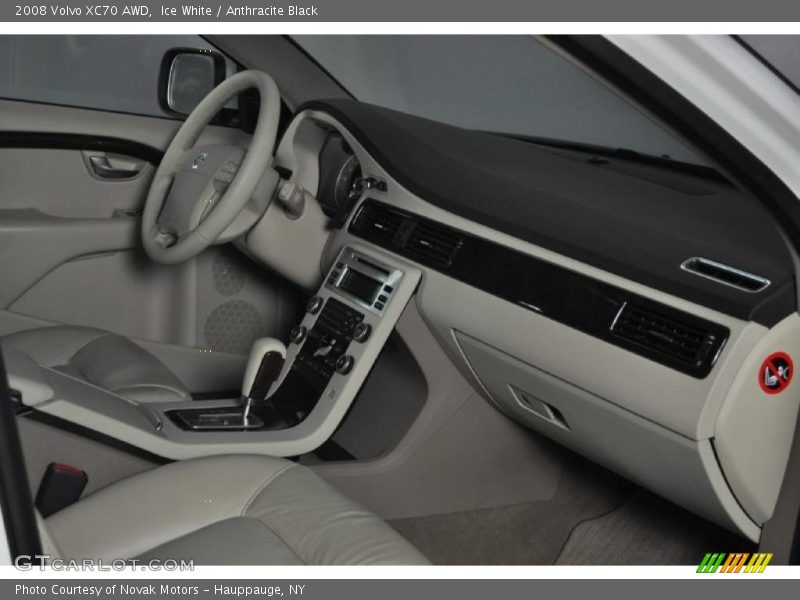 Ice White / Anthracite Black 2008 Volvo XC70 AWD