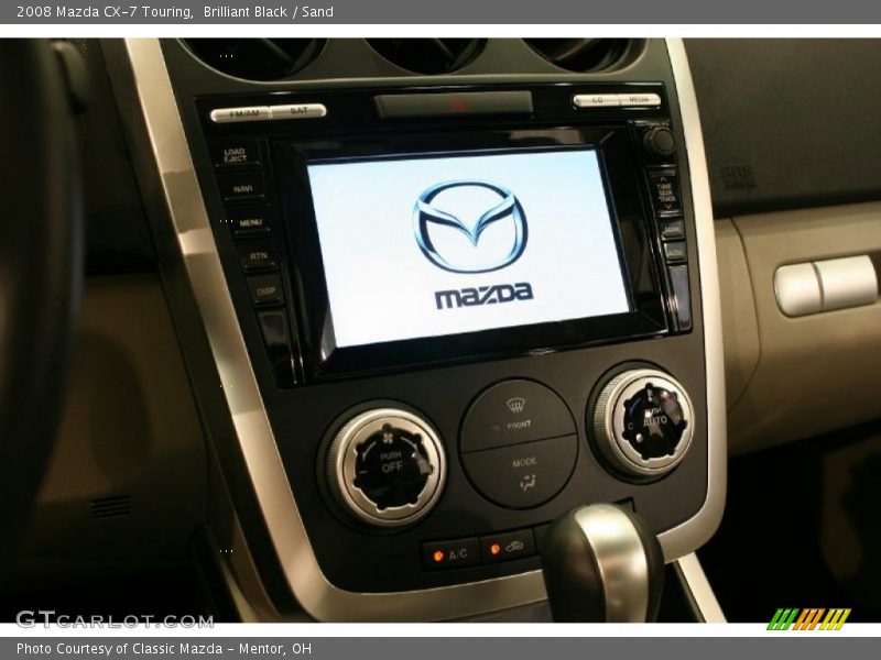 Brilliant Black / Sand 2008 Mazda CX-7 Touring