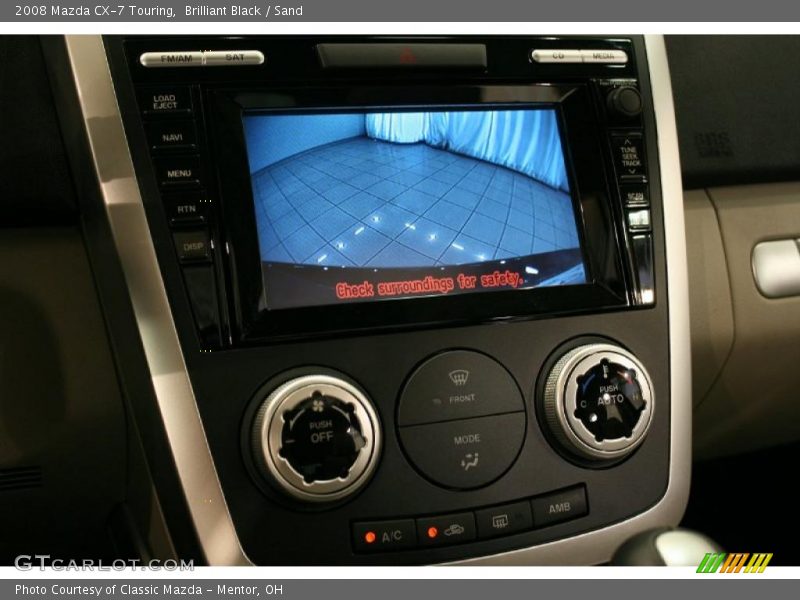 Brilliant Black / Sand 2008 Mazda CX-7 Touring
