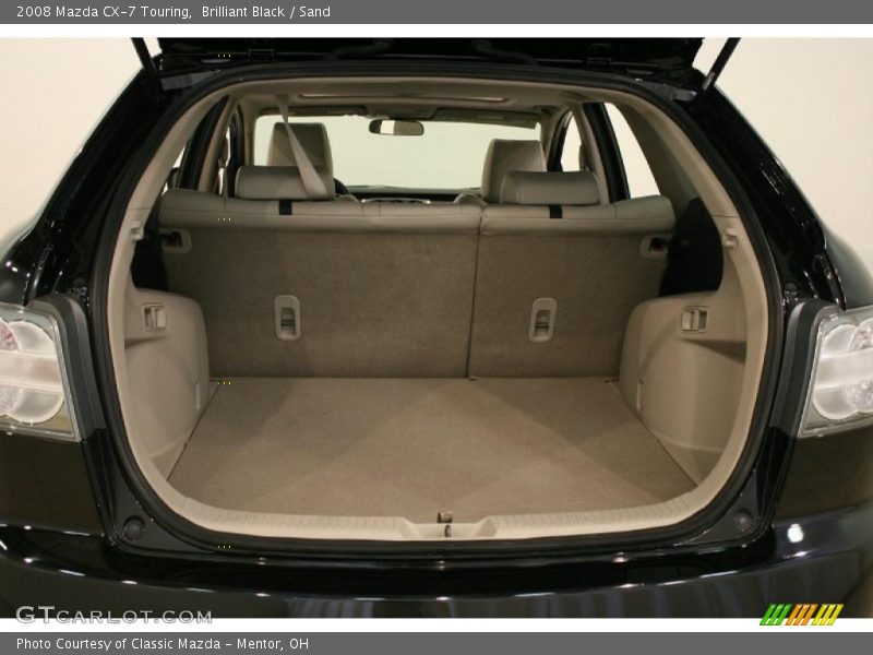 Brilliant Black / Sand 2008 Mazda CX-7 Touring
