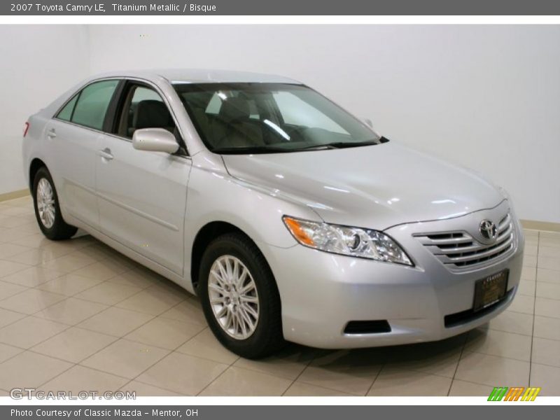 Titanium Metallic / Bisque 2007 Toyota Camry LE