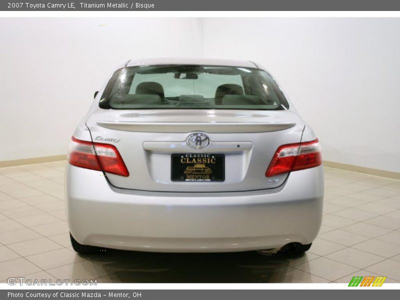 Titanium Metallic / Bisque 2007 Toyota Camry LE
