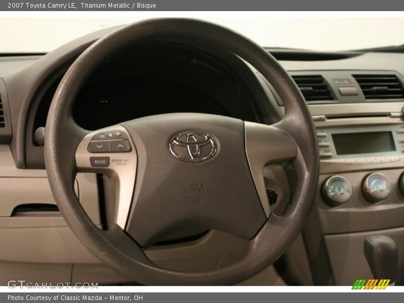 Titanium Metallic / Bisque 2007 Toyota Camry LE