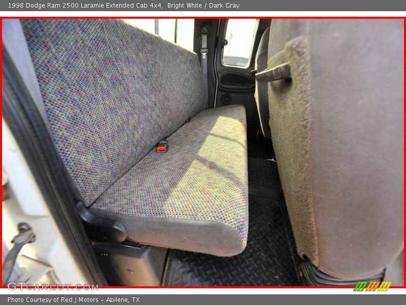 Bright White / Dark Gray 1998 Dodge Ram 2500 Laramie Extended Cab 4x4