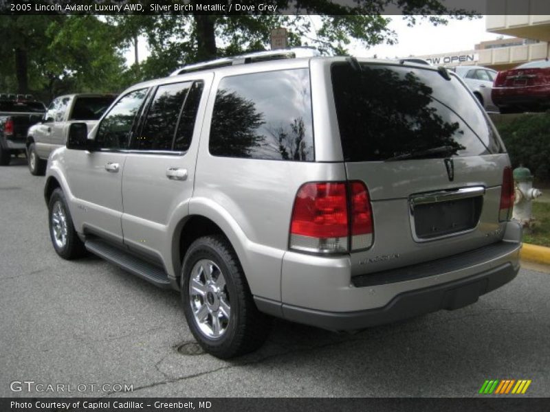 Silver Birch Metallic / Dove Grey 2005 Lincoln Aviator Luxury AWD