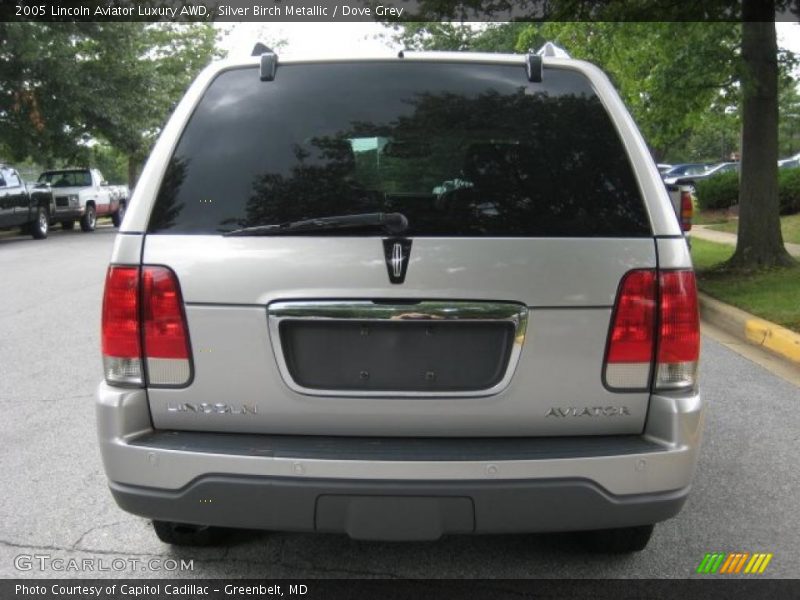 Silver Birch Metallic / Dove Grey 2005 Lincoln Aviator Luxury AWD