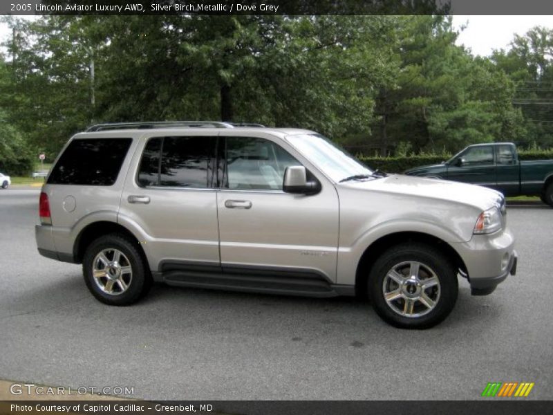 Silver Birch Metallic / Dove Grey 2005 Lincoln Aviator Luxury AWD