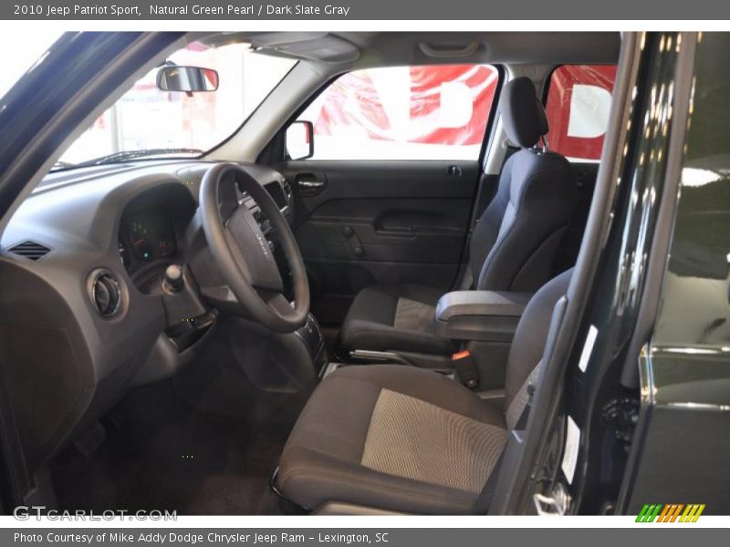 Natural Green Pearl / Dark Slate Gray 2010 Jeep Patriot Sport
