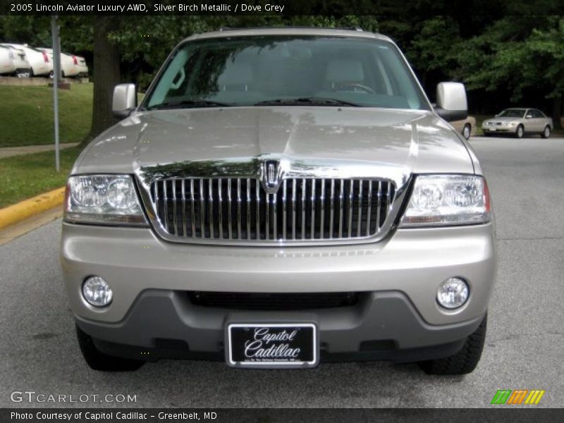 Silver Birch Metallic / Dove Grey 2005 Lincoln Aviator Luxury AWD