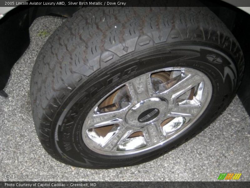 Silver Birch Metallic / Dove Grey 2005 Lincoln Aviator Luxury AWD