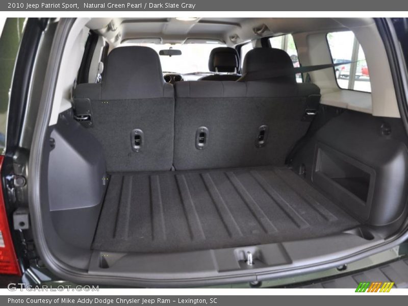 Natural Green Pearl / Dark Slate Gray 2010 Jeep Patriot Sport