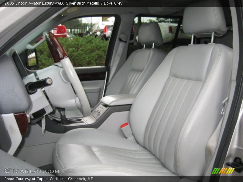 Silver Birch Metallic / Dove Grey 2005 Lincoln Aviator Luxury AWD