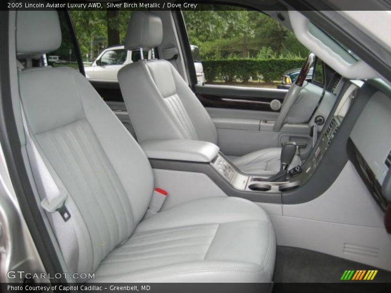 Silver Birch Metallic / Dove Grey 2005 Lincoln Aviator Luxury AWD