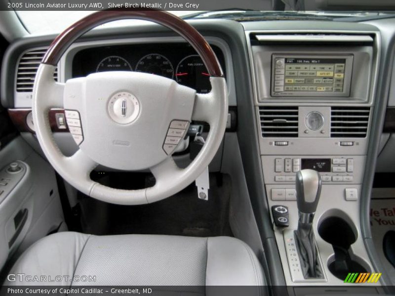 Silver Birch Metallic / Dove Grey 2005 Lincoln Aviator Luxury AWD