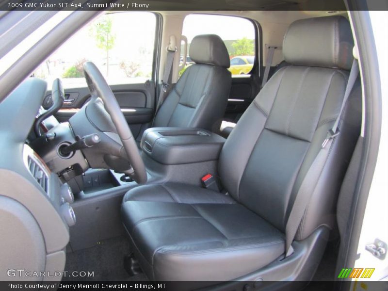 Summit White / Ebony 2009 GMC Yukon SLT 4x4