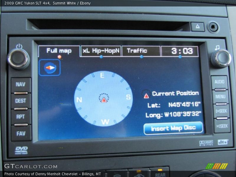 Summit White / Ebony 2009 GMC Yukon SLT 4x4