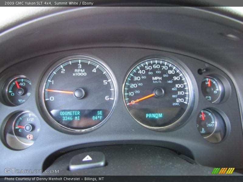 Summit White / Ebony 2009 GMC Yukon SLT 4x4