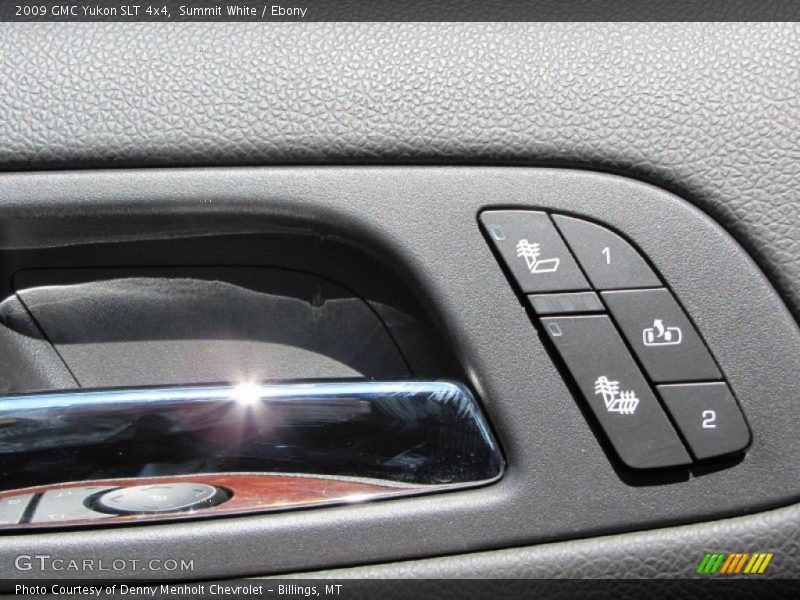 Summit White / Ebony 2009 GMC Yukon SLT 4x4