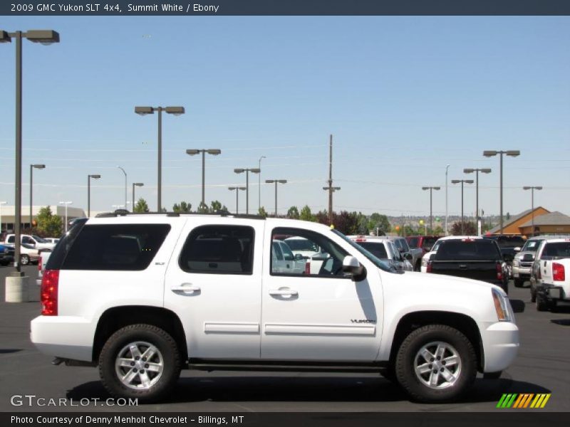 Summit White / Ebony 2009 GMC Yukon SLT 4x4