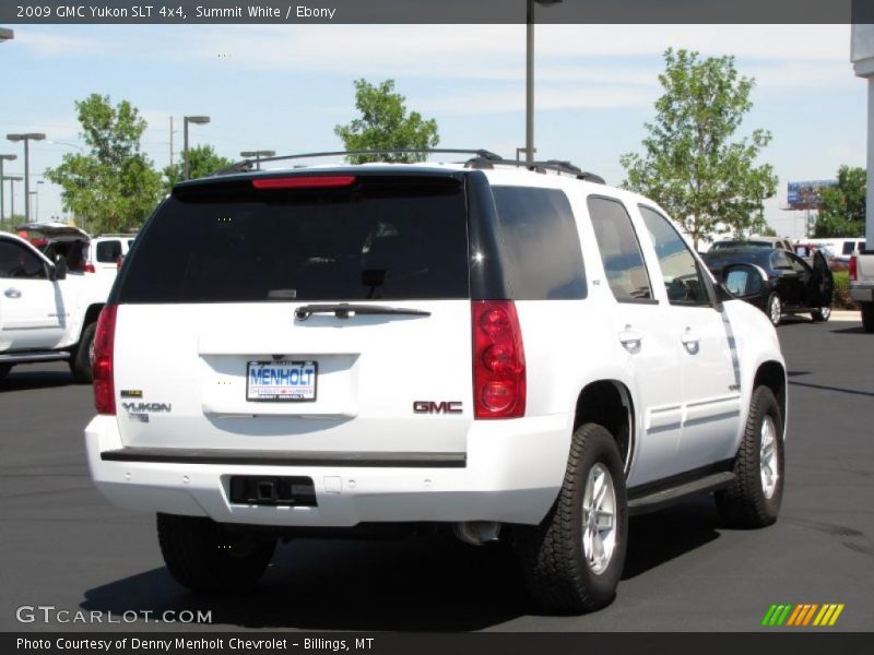 Summit White / Ebony 2009 GMC Yukon SLT 4x4