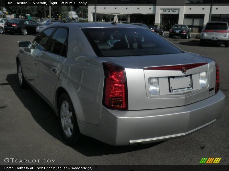 Light Platinum / Ebony 2005 Cadillac CTS Sedan