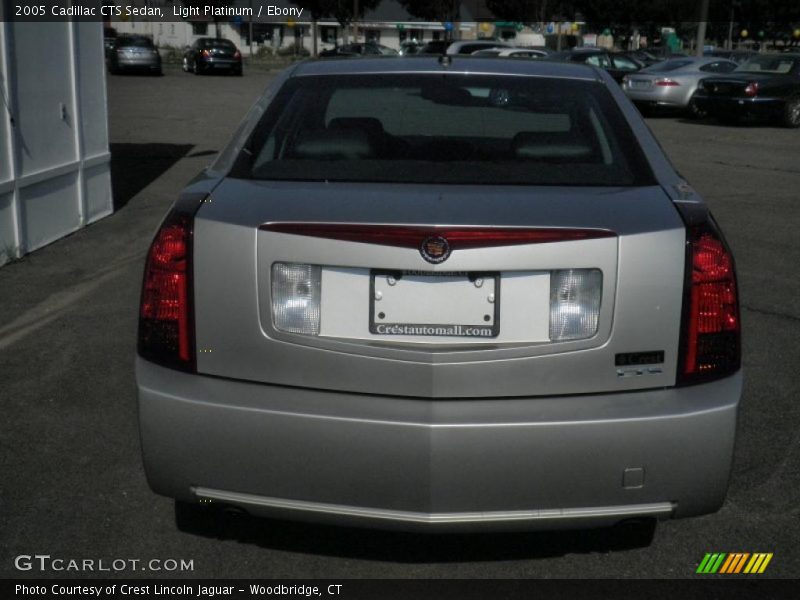 Light Platinum / Ebony 2005 Cadillac CTS Sedan