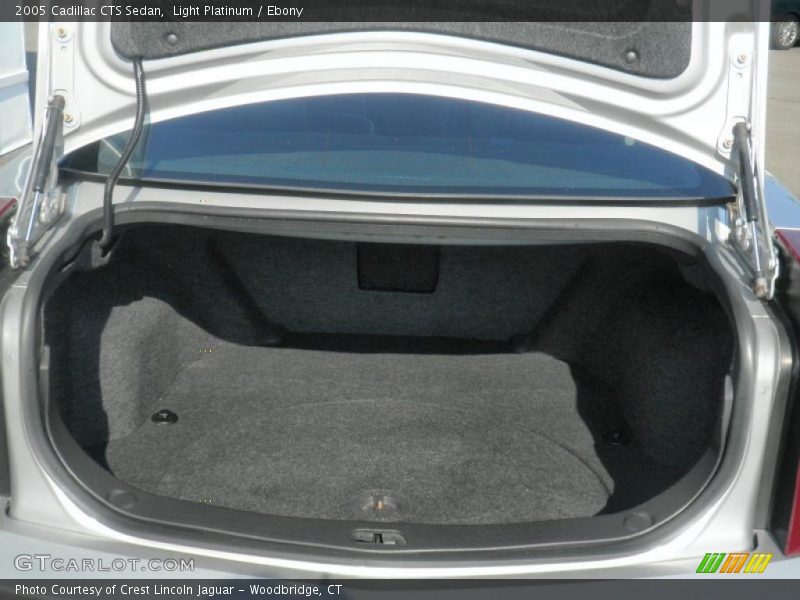 Light Platinum / Ebony 2005 Cadillac CTS Sedan